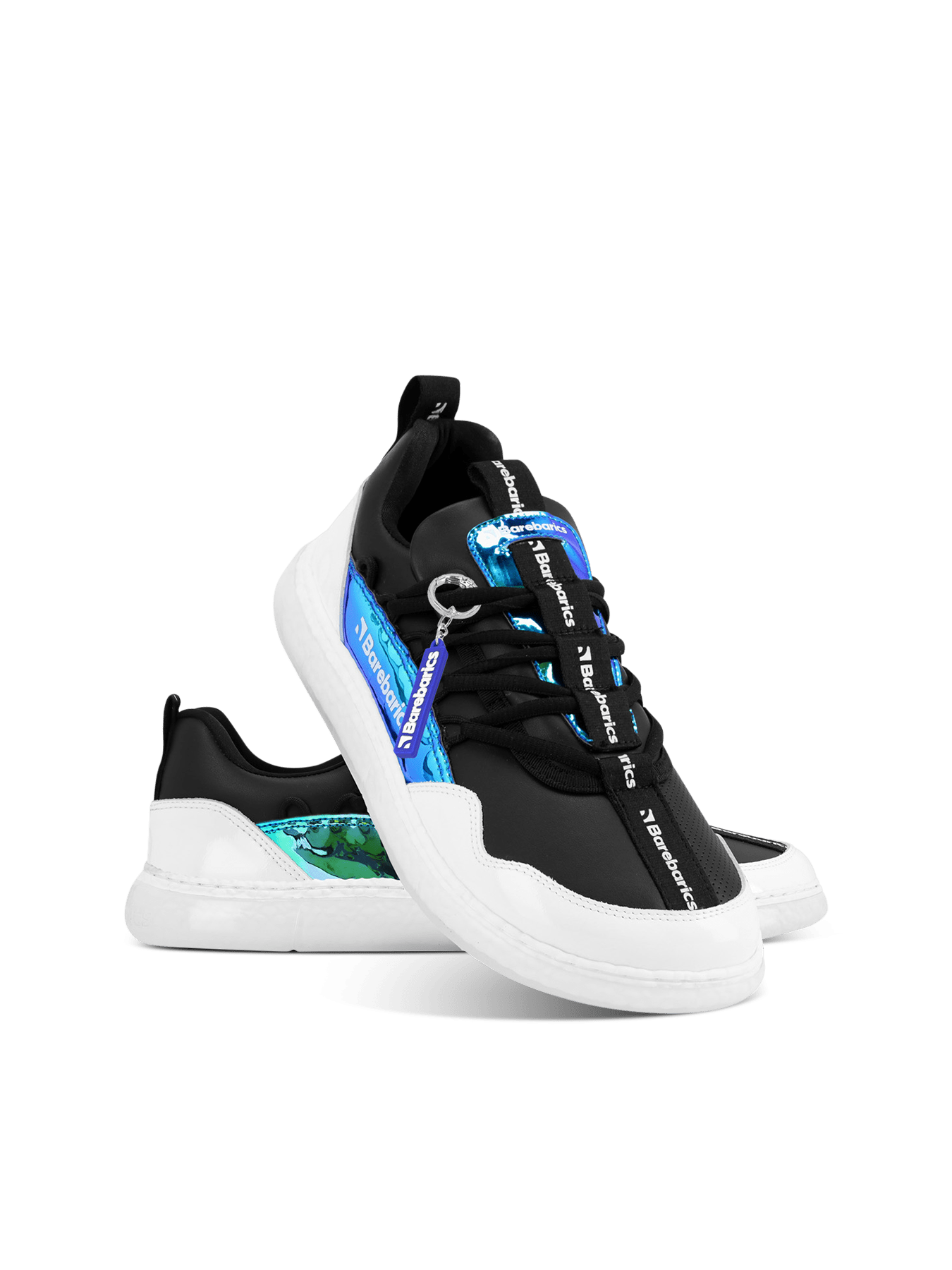 Barefoot Sneakers Barebarics Futura - Iridescent Black - Barefoot Shoe Store