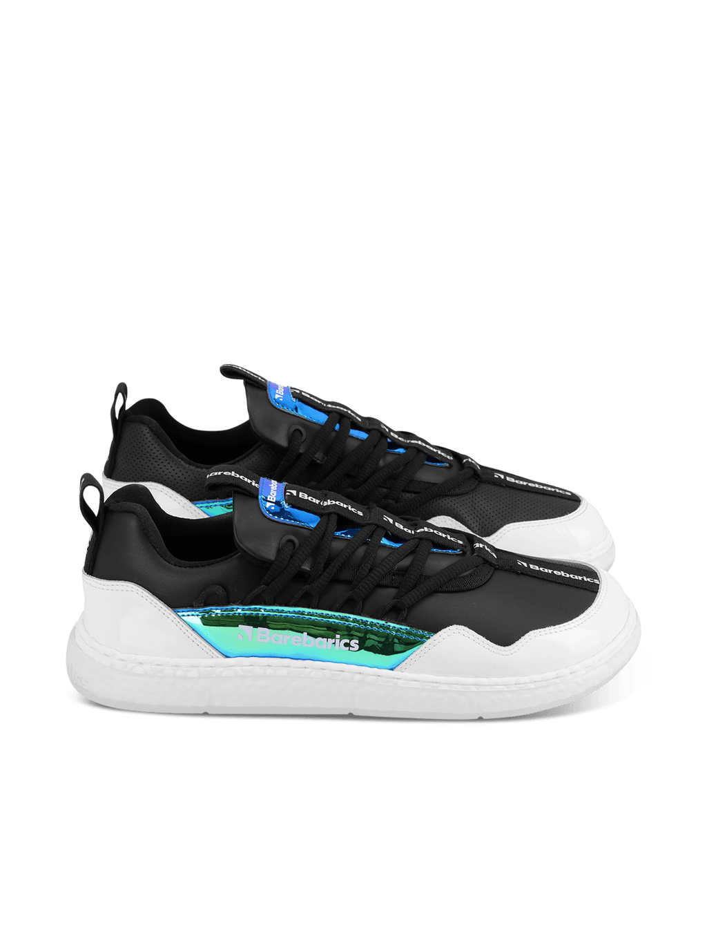 Barefoot Sneakers Barebarics Futura - Iridescent Black - Barefoot Shoe Store