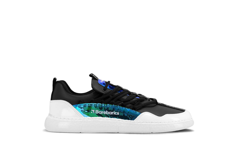Barefoot Sneakers Barebarics Futura - Iridescent Black - Barefoot Shoe Store