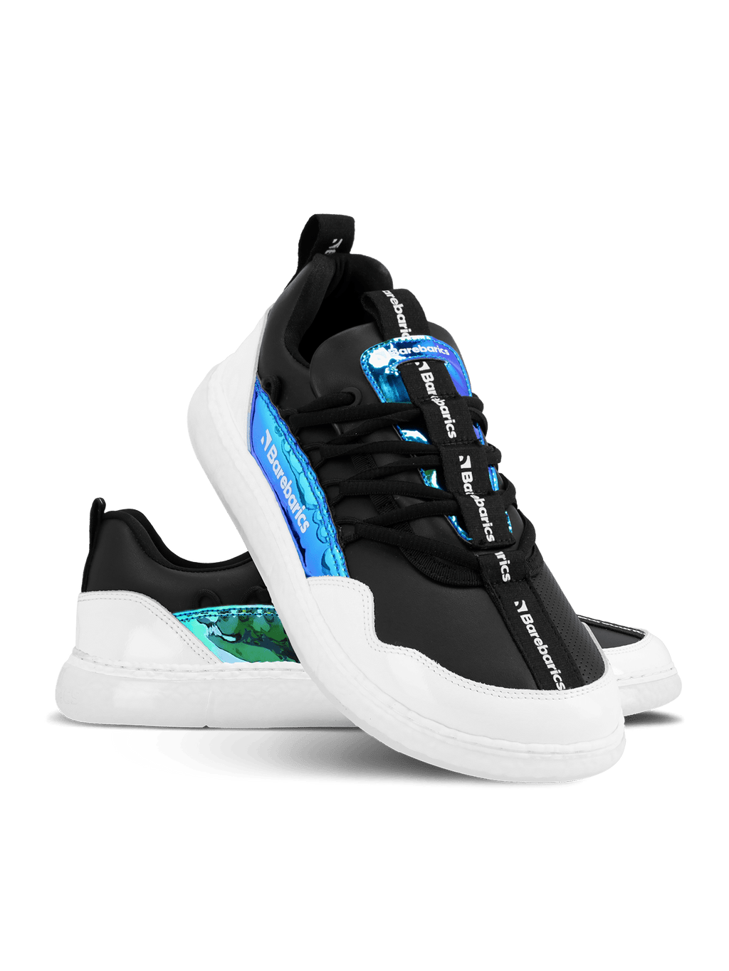 Barefoot Sneakers Barebarics Futura - Iridescent Black - Barefoot Shoe Store