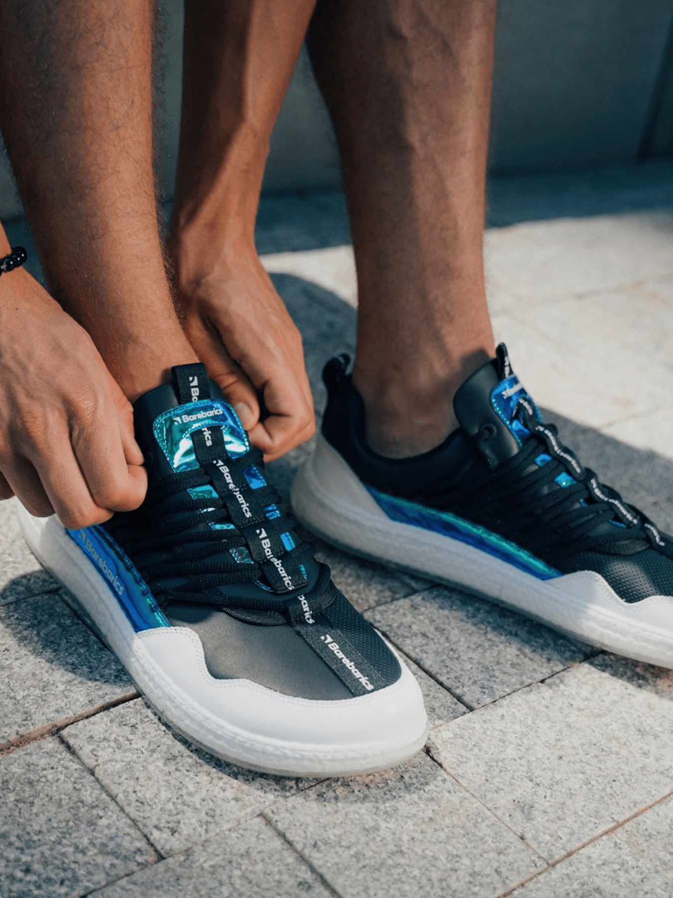 Barefoot Sneakers Barebarics Futura - Iridescent Black - Barefoot Shoe Store