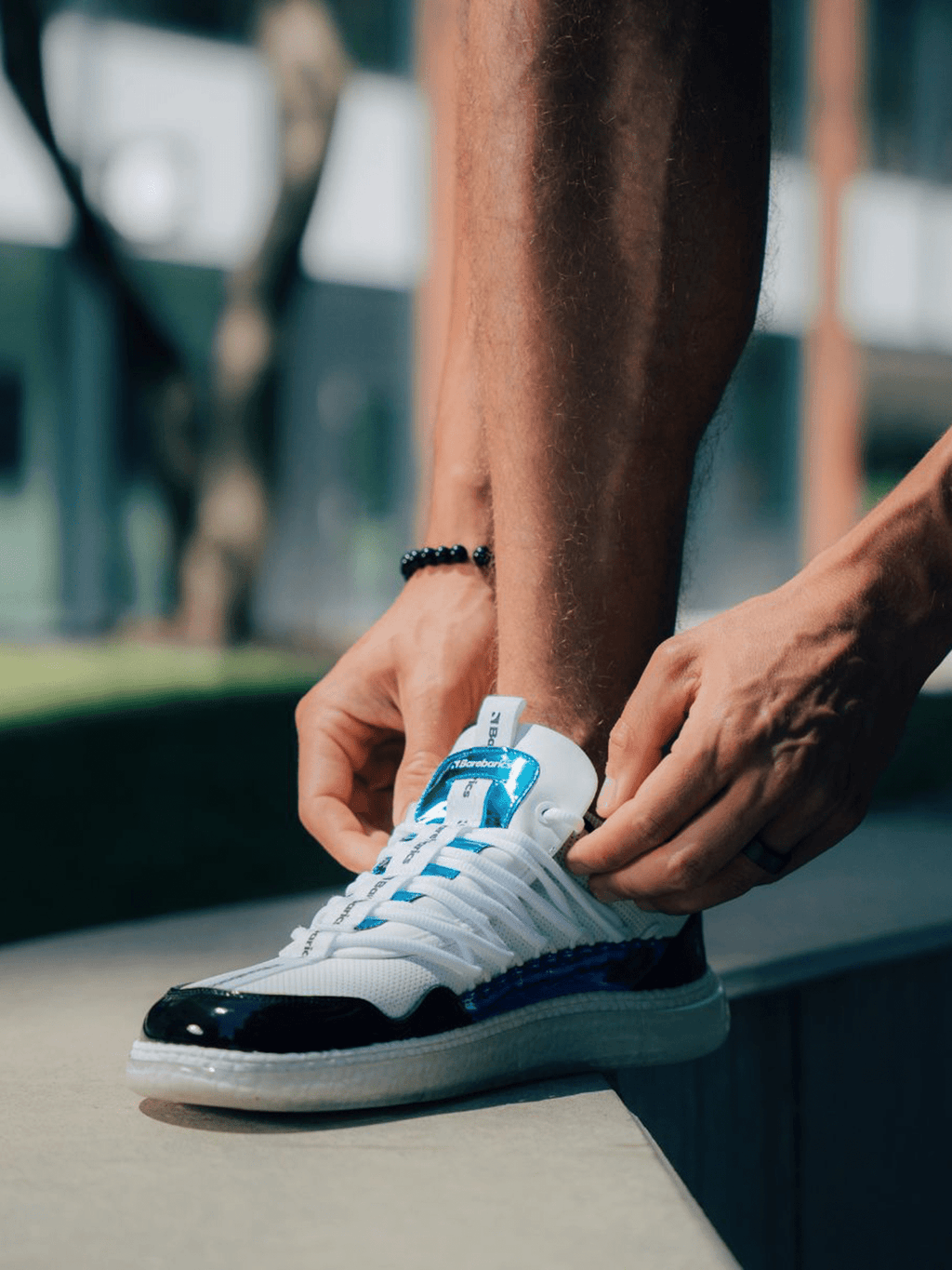 Barefoot Sneakers Barebarics Futura - Iridescent White - Barefoot Shoe Store