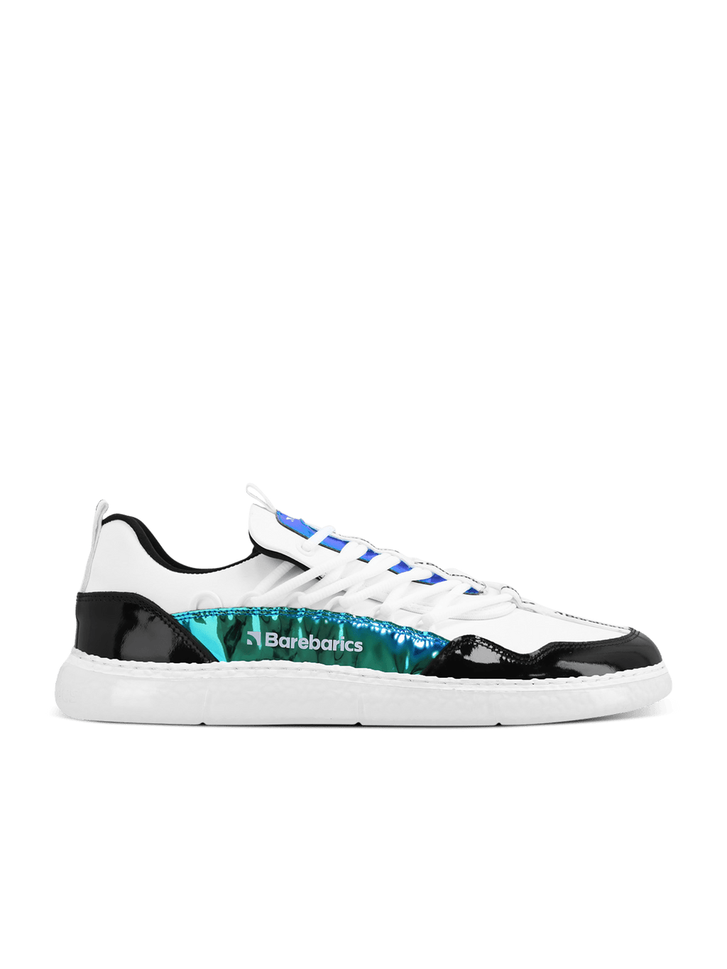 Barefoot Sneakers Barebarics Futura - Iridescent White - Barefoot Shoe Store