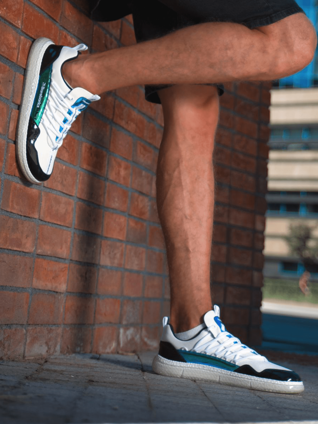 Barefoot Sneakers Barebarics Futura - Iridescent White - Barefoot Shoe Store