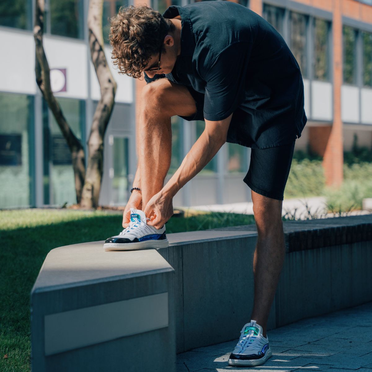 Barefoot Sneakers Barebarics Futura - Iridescent White - Barefoot Shoe Store