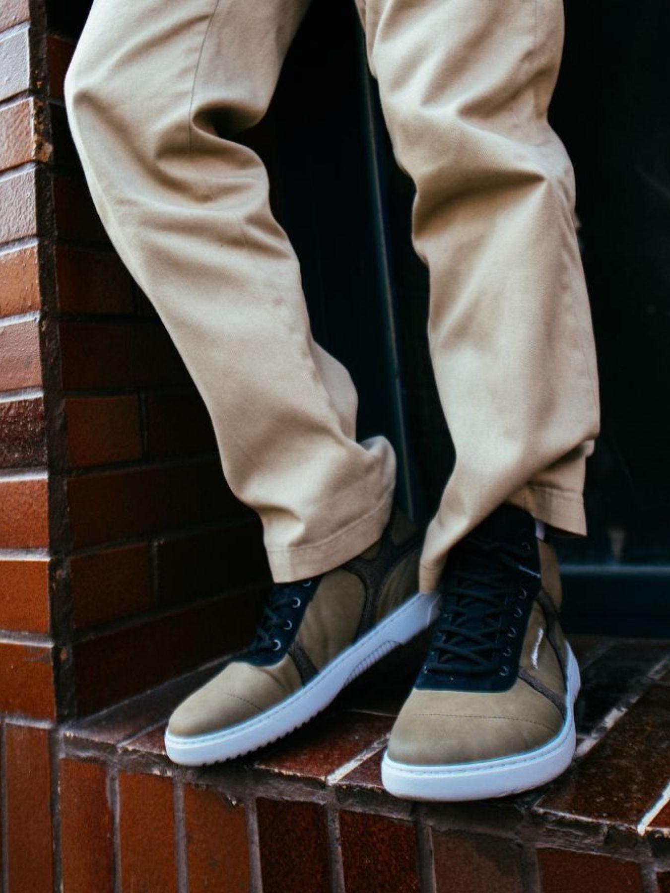 Barefoot Sneakers Barebarics - Hifly - Dark Green & Grey - Barefoot Shoe Store