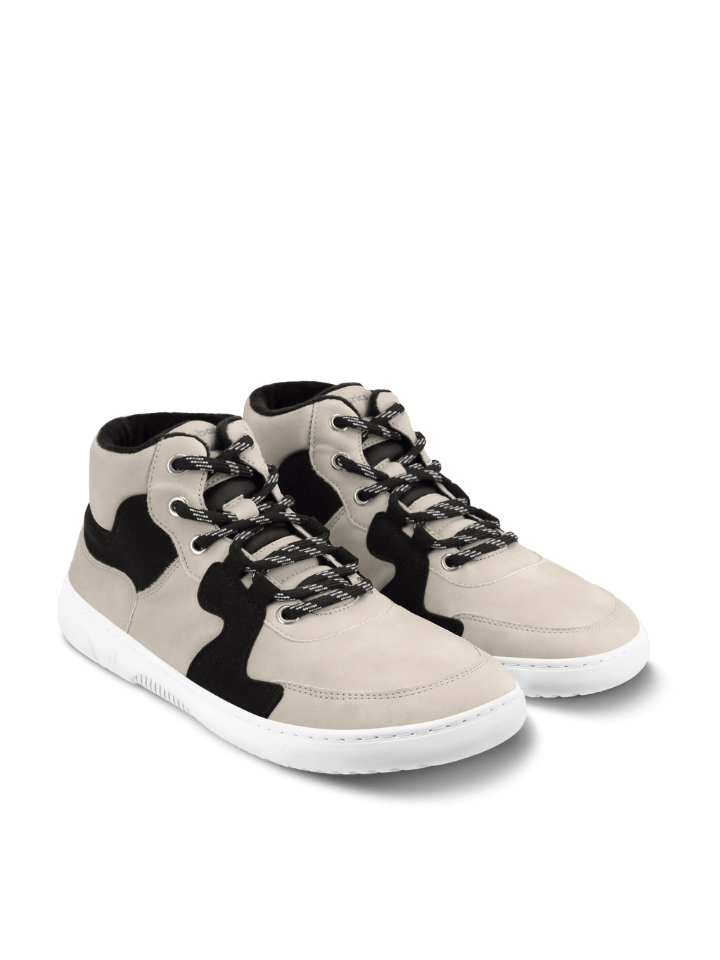 Barefoot Sneakers Barebarics Lynx - Beige & White - Barefoot Shoe Store