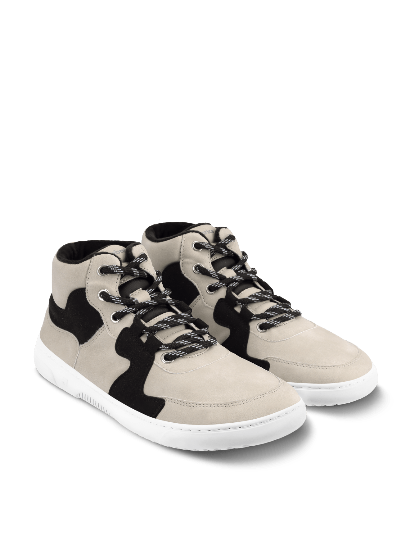 Barefoot Sneakers Barebarics Lynx - Beige & White - Barefoot Shoe Store