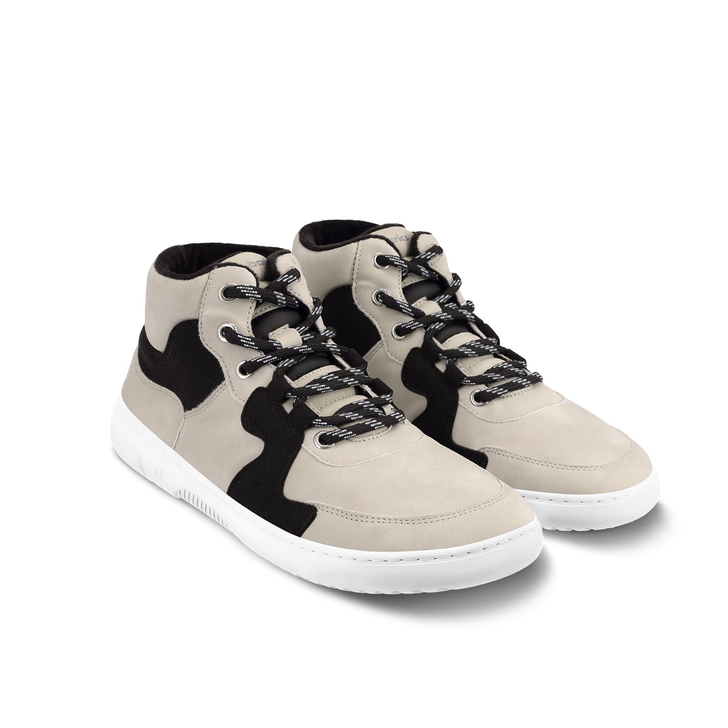 Barefoot Sneakers Barebarics Lynx - Beige & White - Barefoot Shoe Store