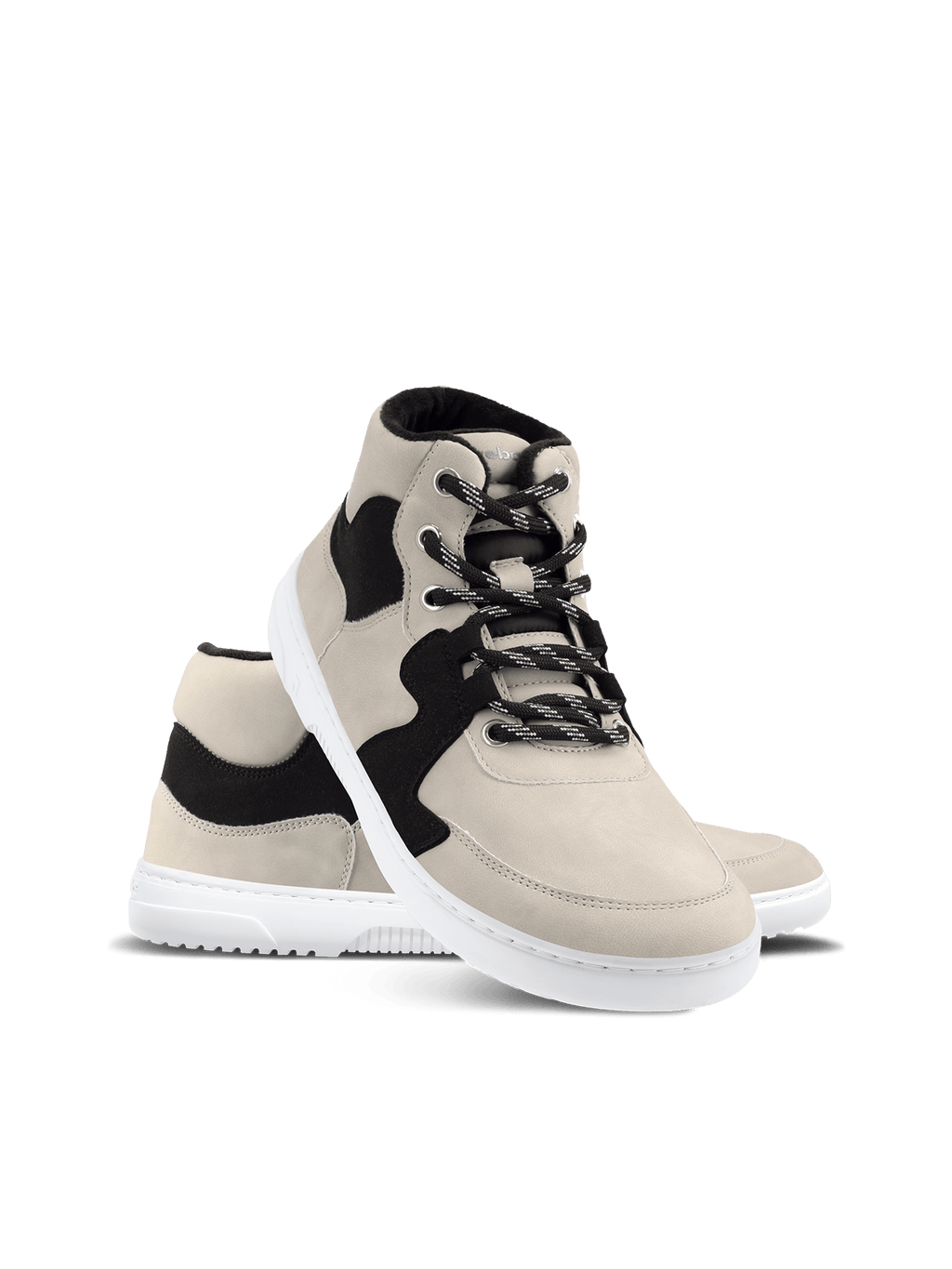 Barefoot Sneakers Barebarics Lynx - Beige & White - Barefoot Shoe Store