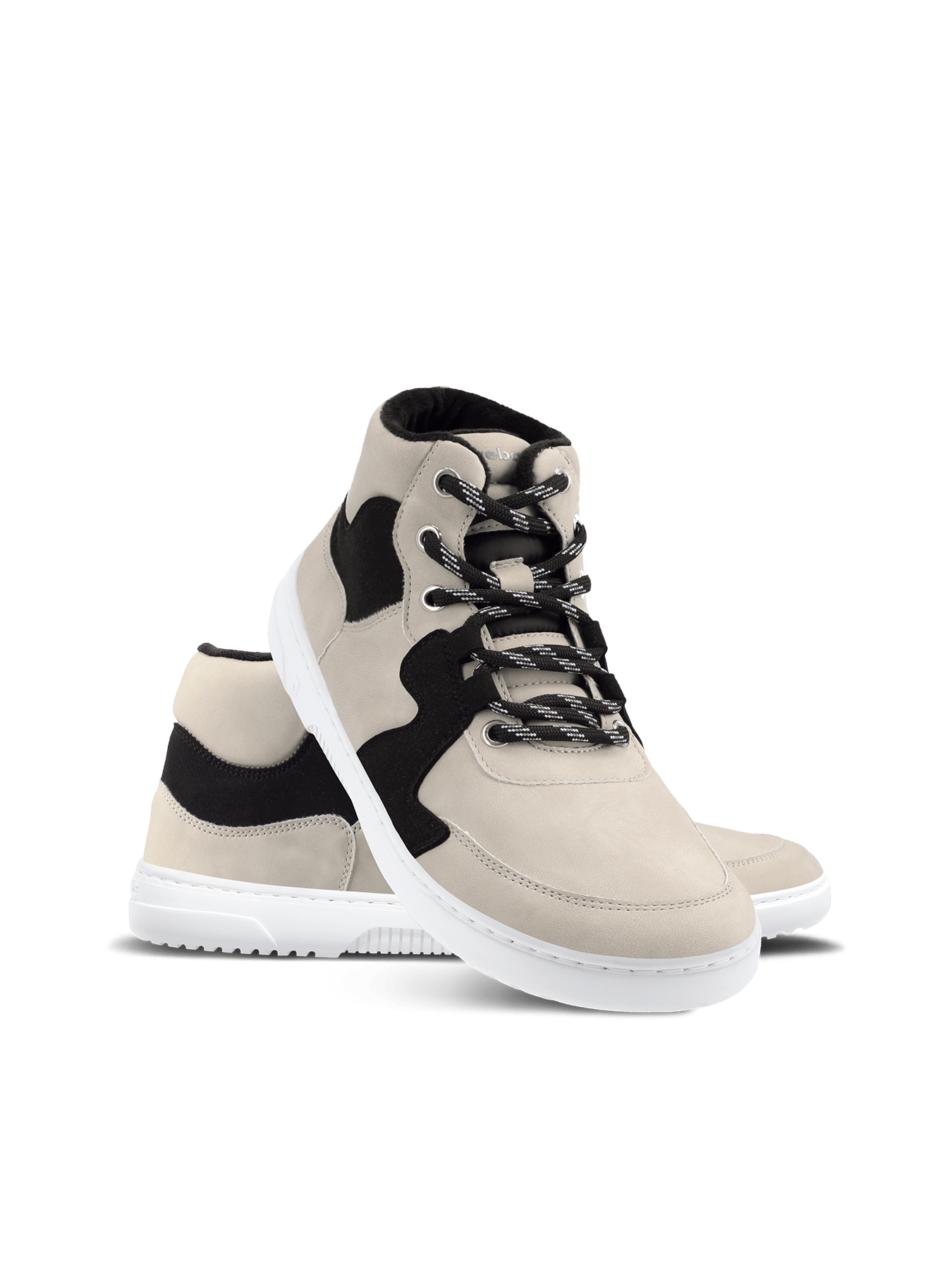 Barefoot Sneakers Barebarics Lynx - Beige & White - Barefoot Shoe Store