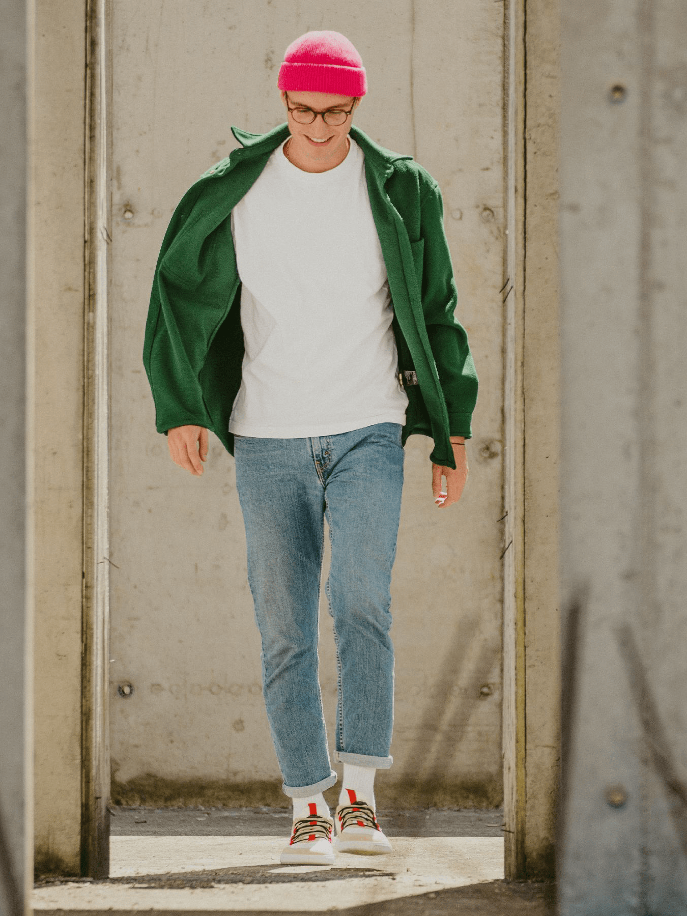 Barefoot Sneakers Barebarics Revive - Beige & White - Barefoot Shoe Store