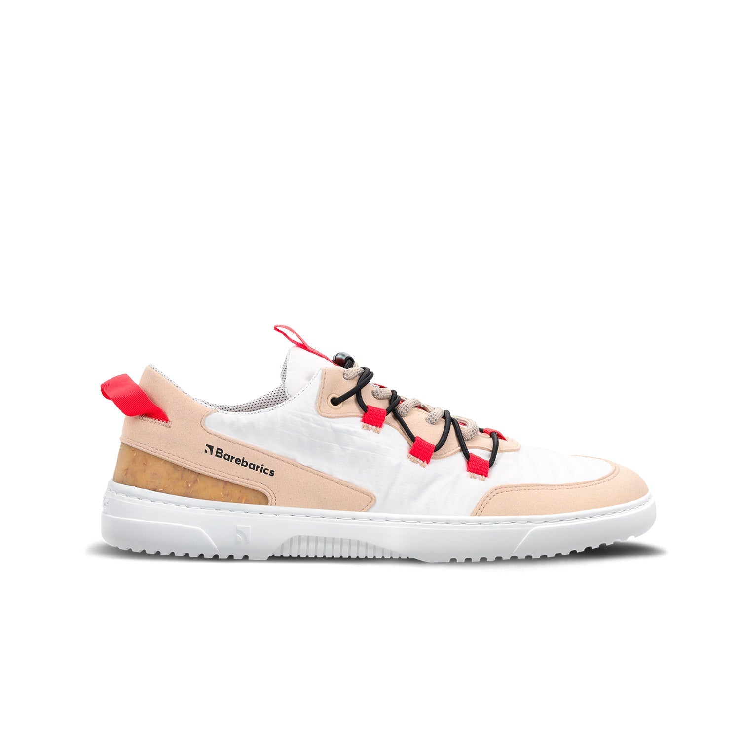 Barefoot Sneakers Barebarics Revive - Beige & White - Barefoot Shoe Store