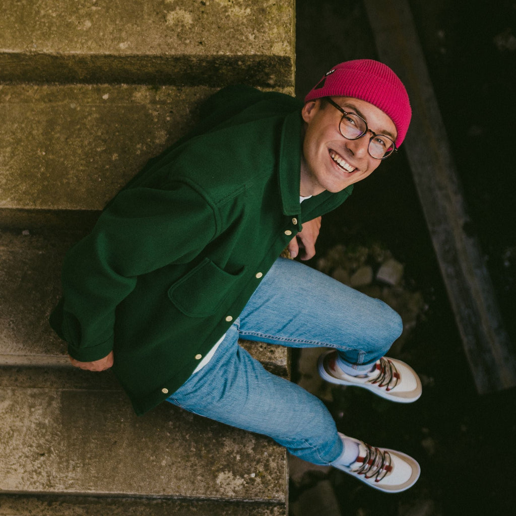 Barefoot Sneakers Barebarics Revive - Beige & White - Barefoot Shoe Store