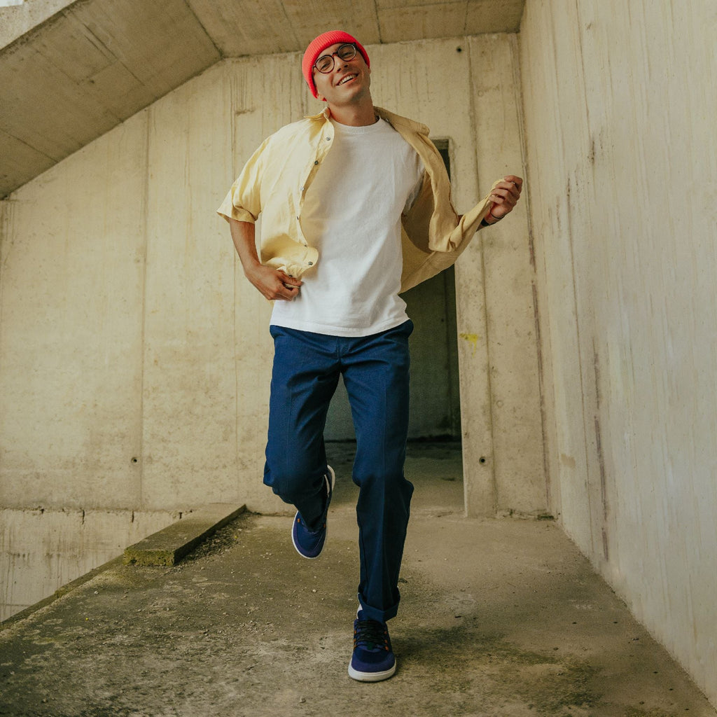 Barefoot Sneakers Barebarics Revive - Blue & White - Barefoot Shoe Store