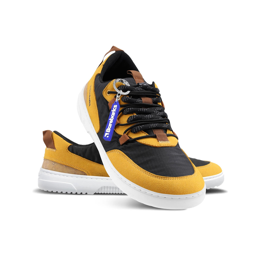 Barefoot Sneakers Barebarics Revive - Golden Yellow & Black - Barefoot Shoe Store