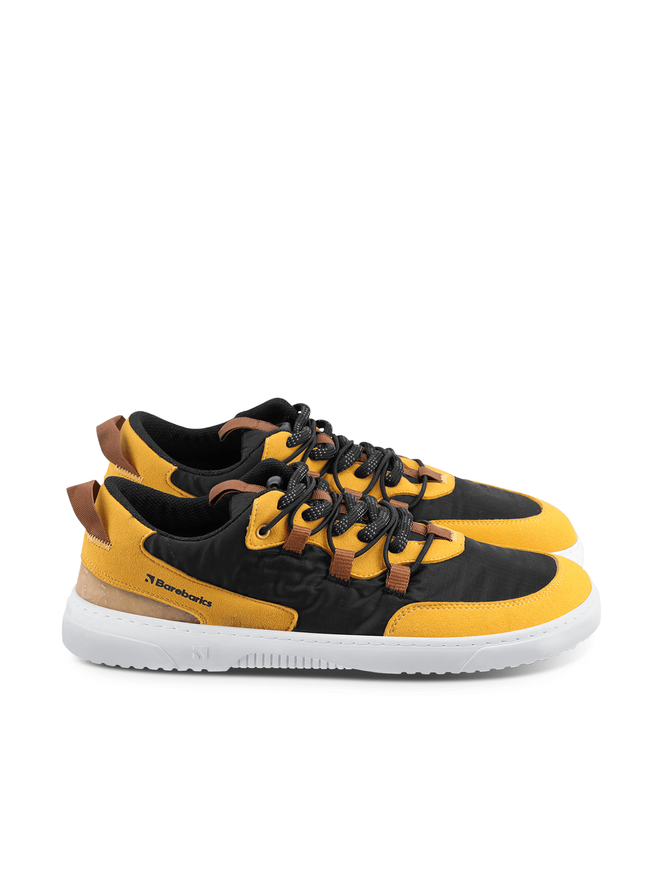 Barefoot Sneakers Barebarics Revive - Golden Yellow & Black - Barefoot Shoe Store