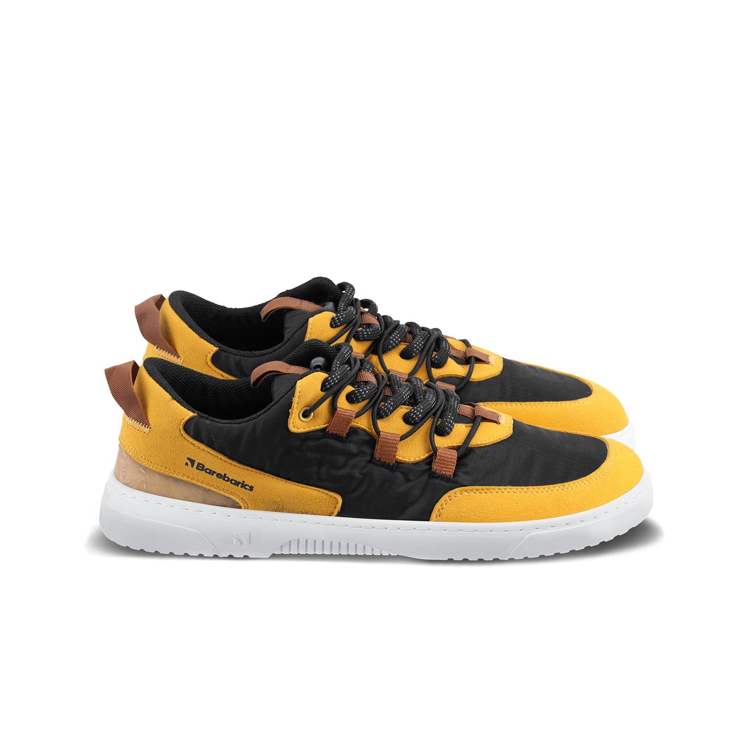 Barefoot Sneakers Barebarics Revive - Golden Yellow & Black - Barefoot Shoe Store