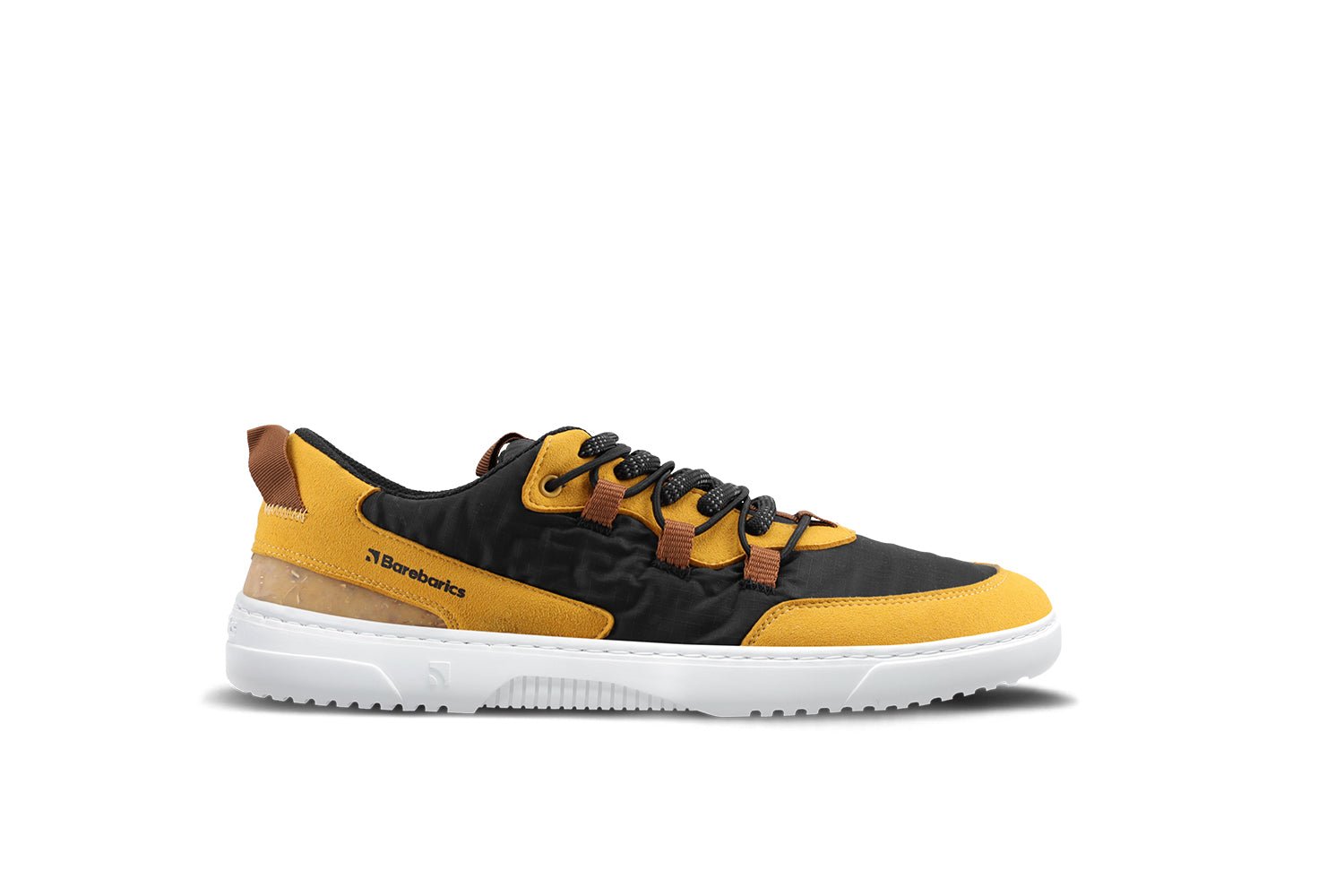 Barefoot Sneakers Barebarics Revive - Golden Yellow & Black - Barefoot Shoe Store