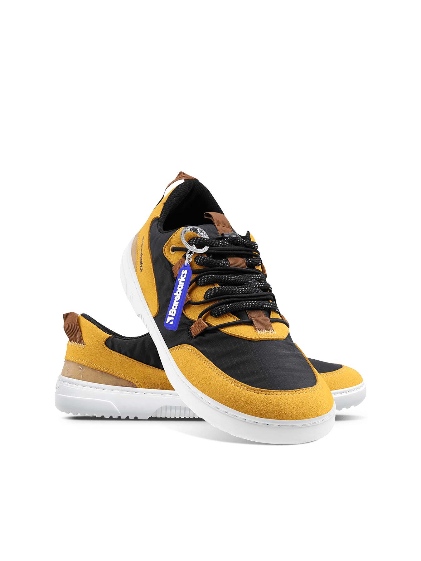 Barefoot Sneakers Barebarics Revive - Golden Yellow & Black - Barefoot Shoe Store