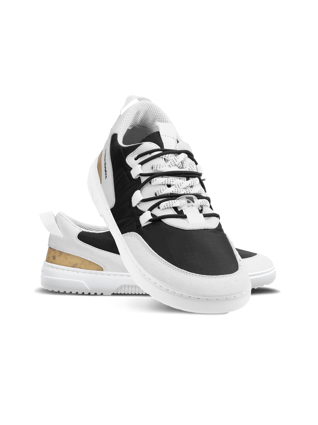 Barefoot Sneakers Barebarics Revive - Light Grey & Black - Barefoot Shoe Store