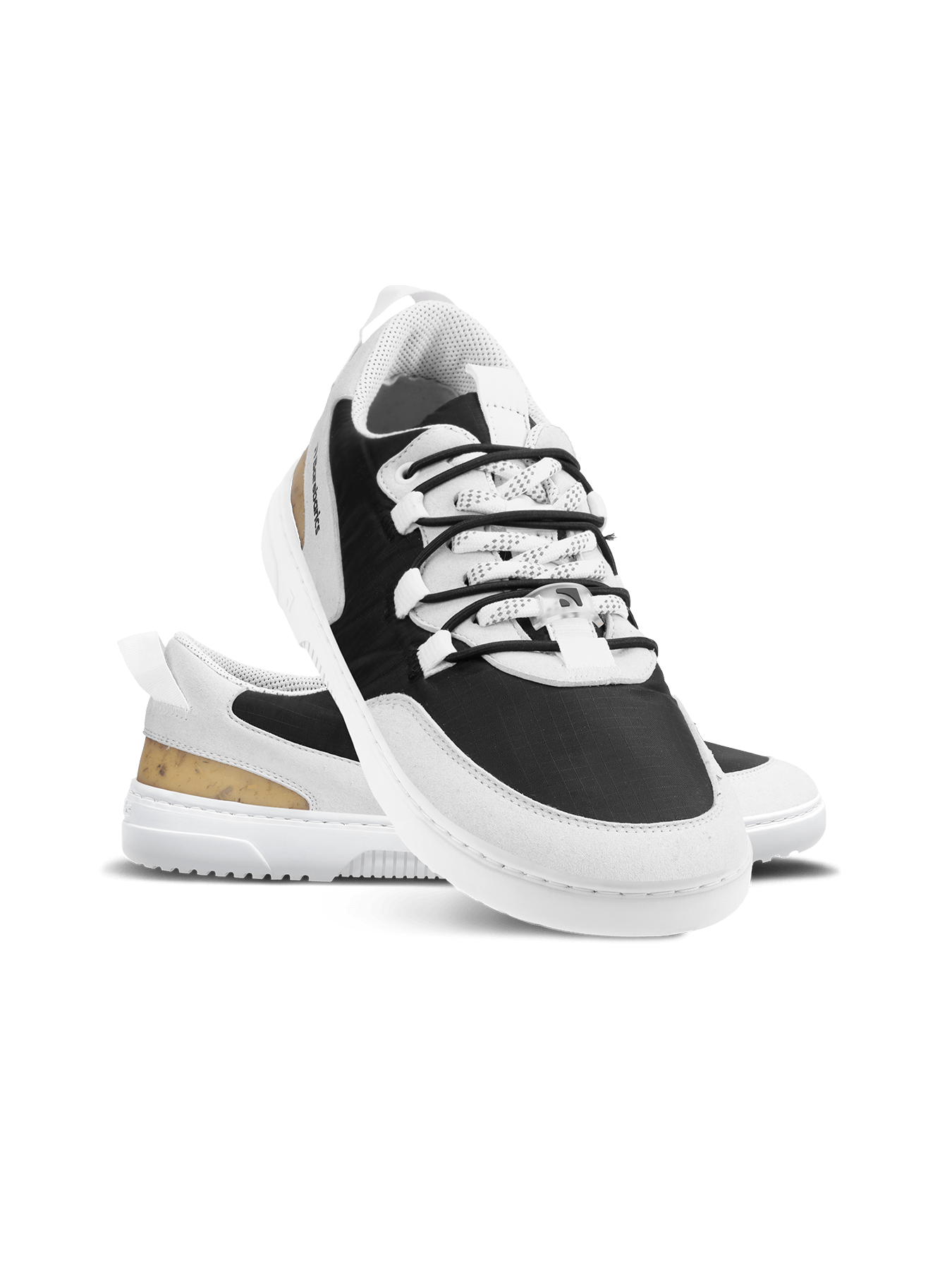 Barefoot Sneakers Barebarics Revive - Light Grey & Black - Barefoot Shoe Store