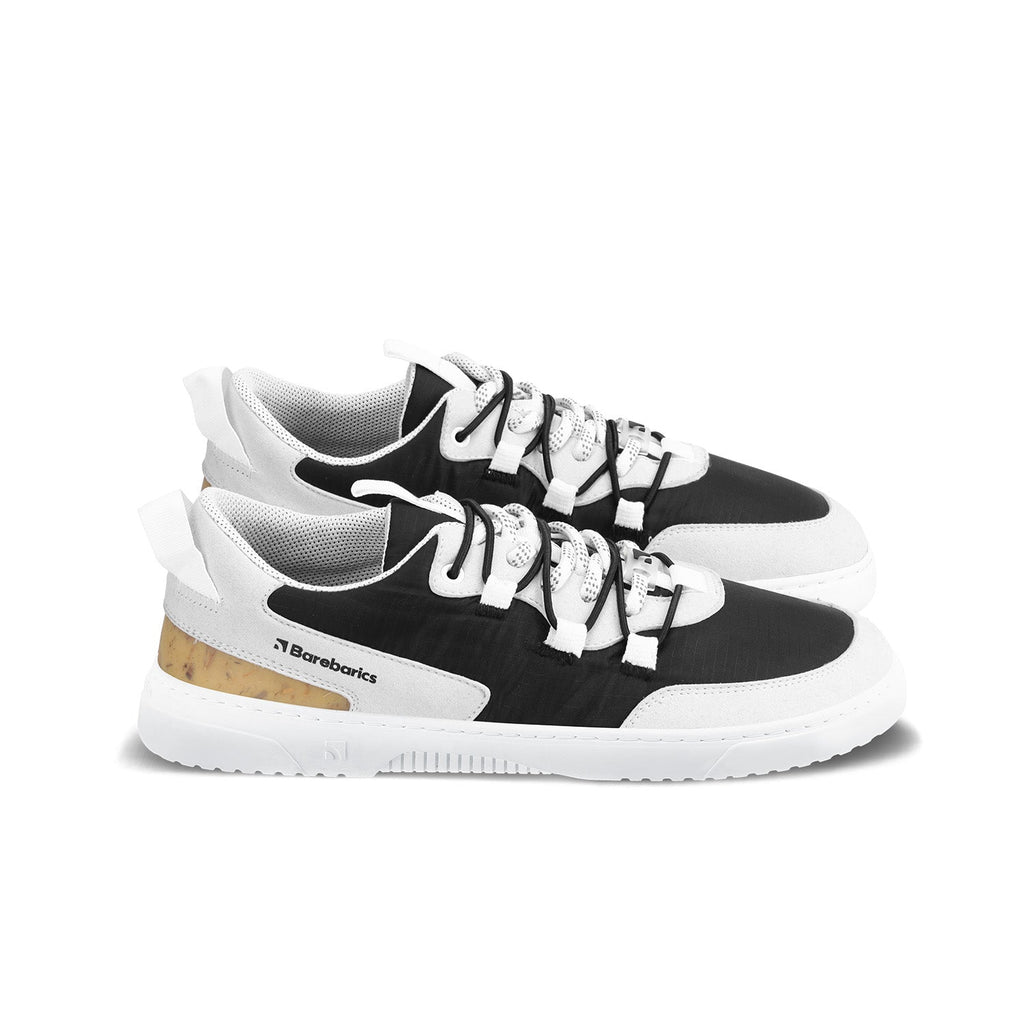 Barefoot Sneakers Barebarics Revive - Light Grey & Black - Barefoot Shoe Store