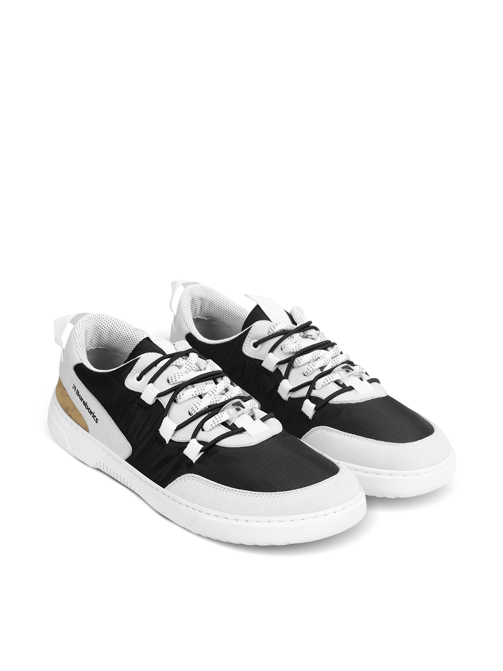 Barefoot Sneakers Barebarics Revive - Light Grey & Black - Barefoot Shoe Store
