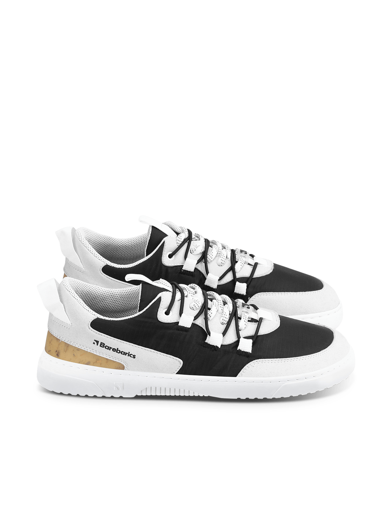 Barefoot Sneakers Barebarics Revive - Light Grey & Black - Barefoot Shoe Store