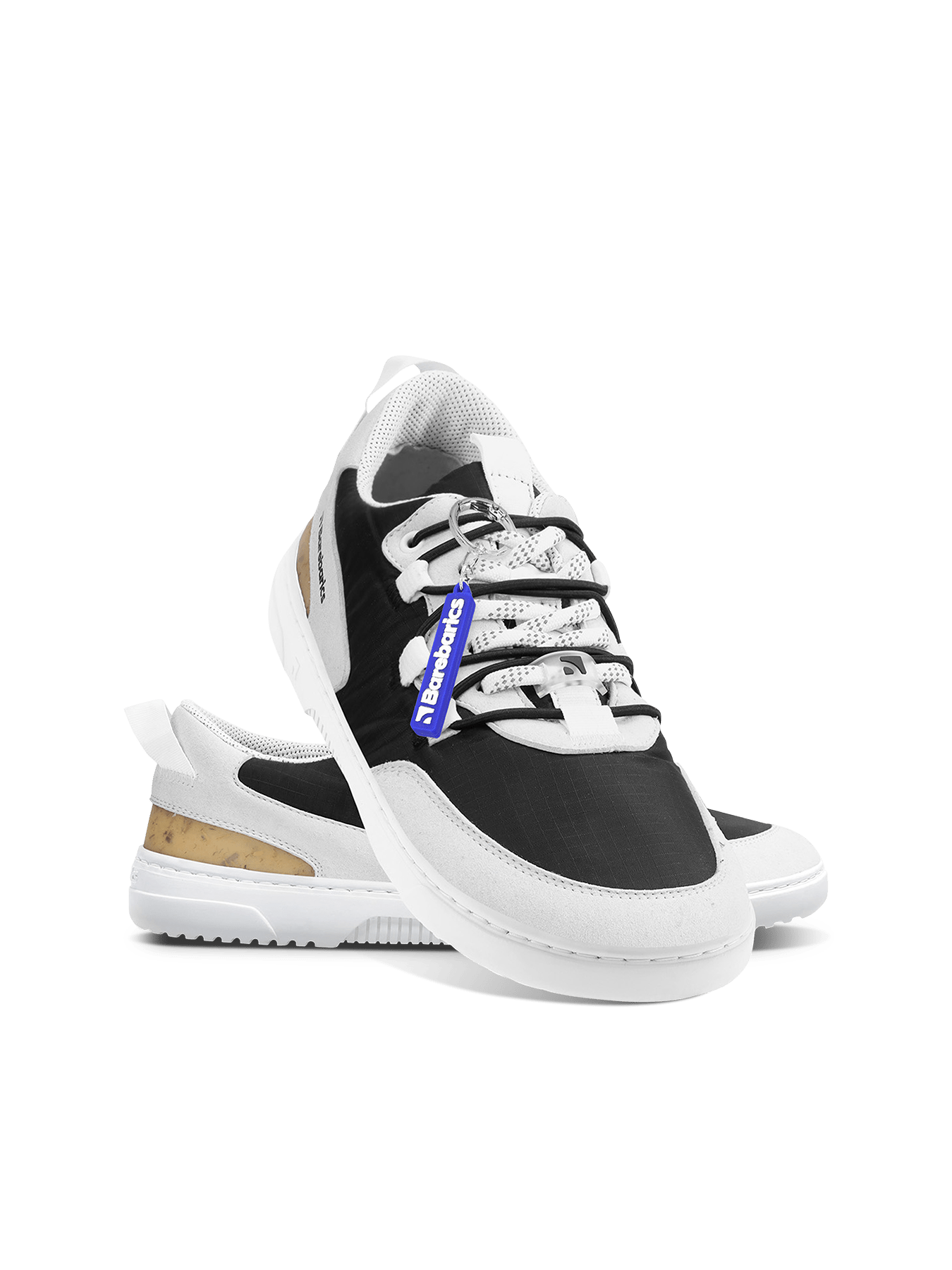 Barefoot Sneakers Barebarics Revive - Light Grey & Black - Barefoot Shoe Store