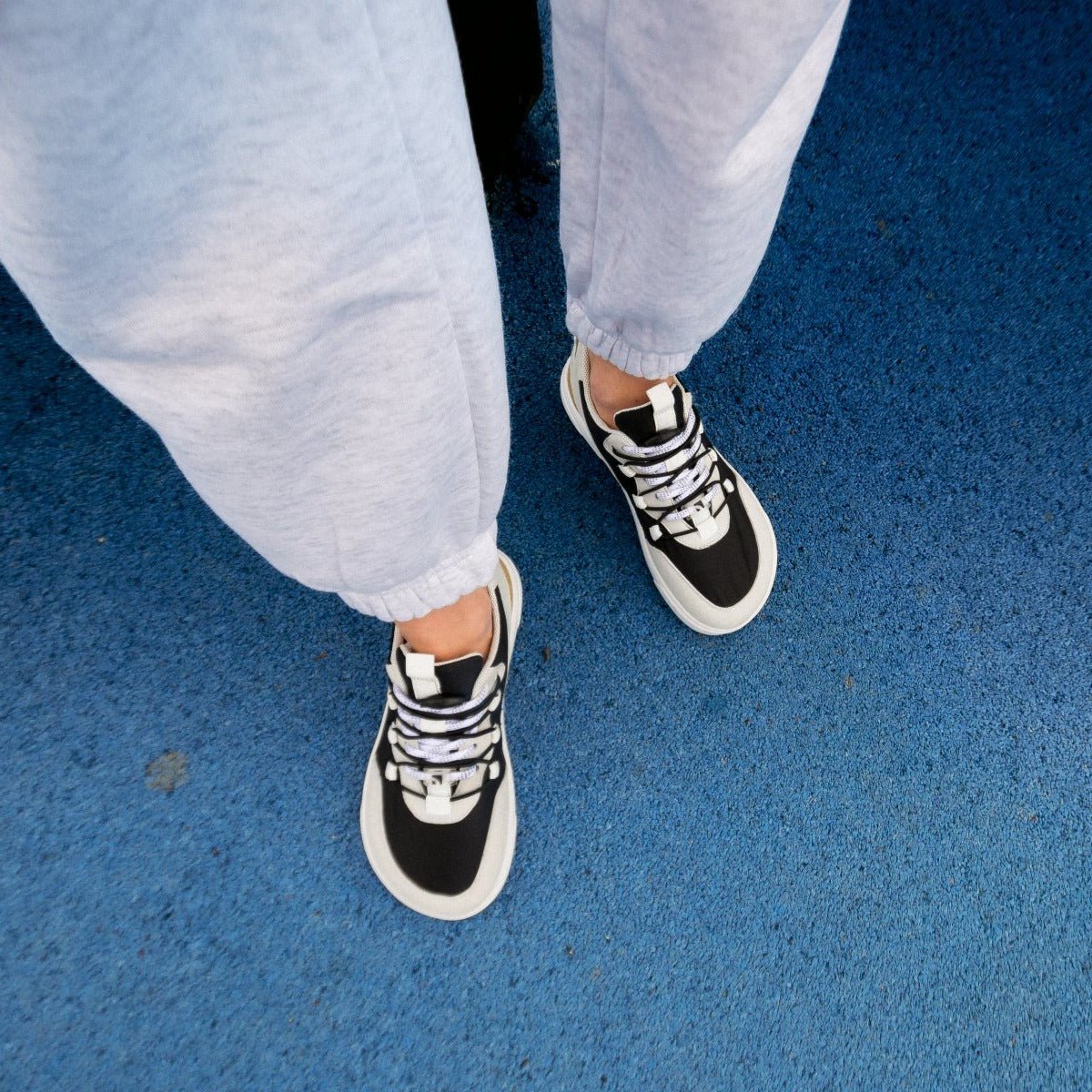 Barefoot Sneakers Barebarics Revive - Light Grey & Black - Barefoot Shoe Store