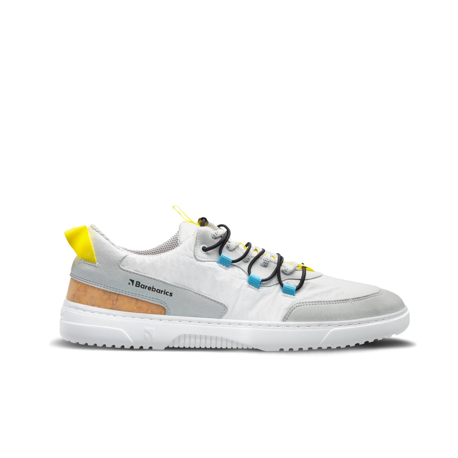 Barefoot Sneakers Barebarics Revive - White & Grey - Barefoot Shoe Store