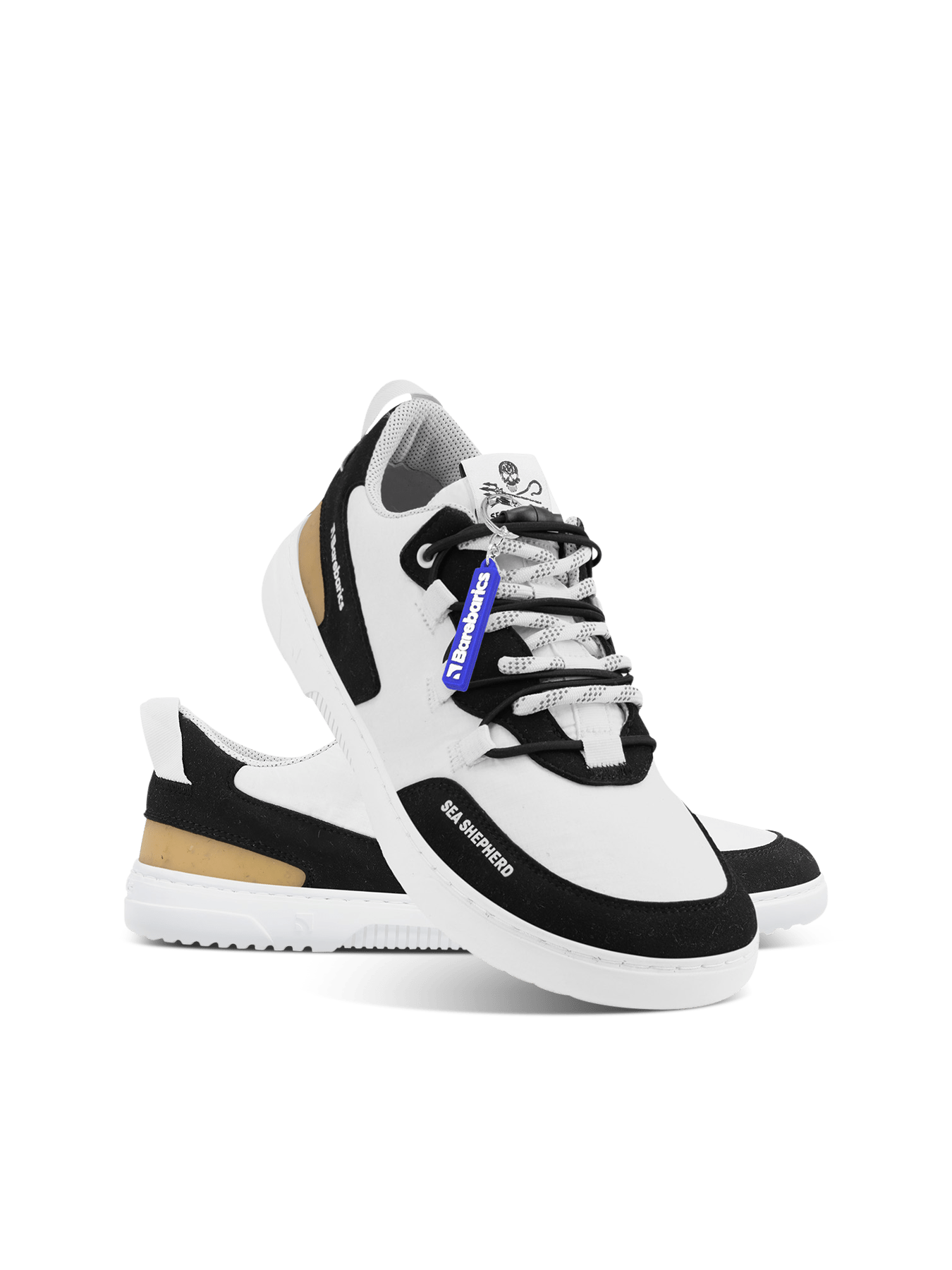 Barefoot Sneakers Barebarics Revive X Sea Shepherd - Orca - Barefoot Shoe Store