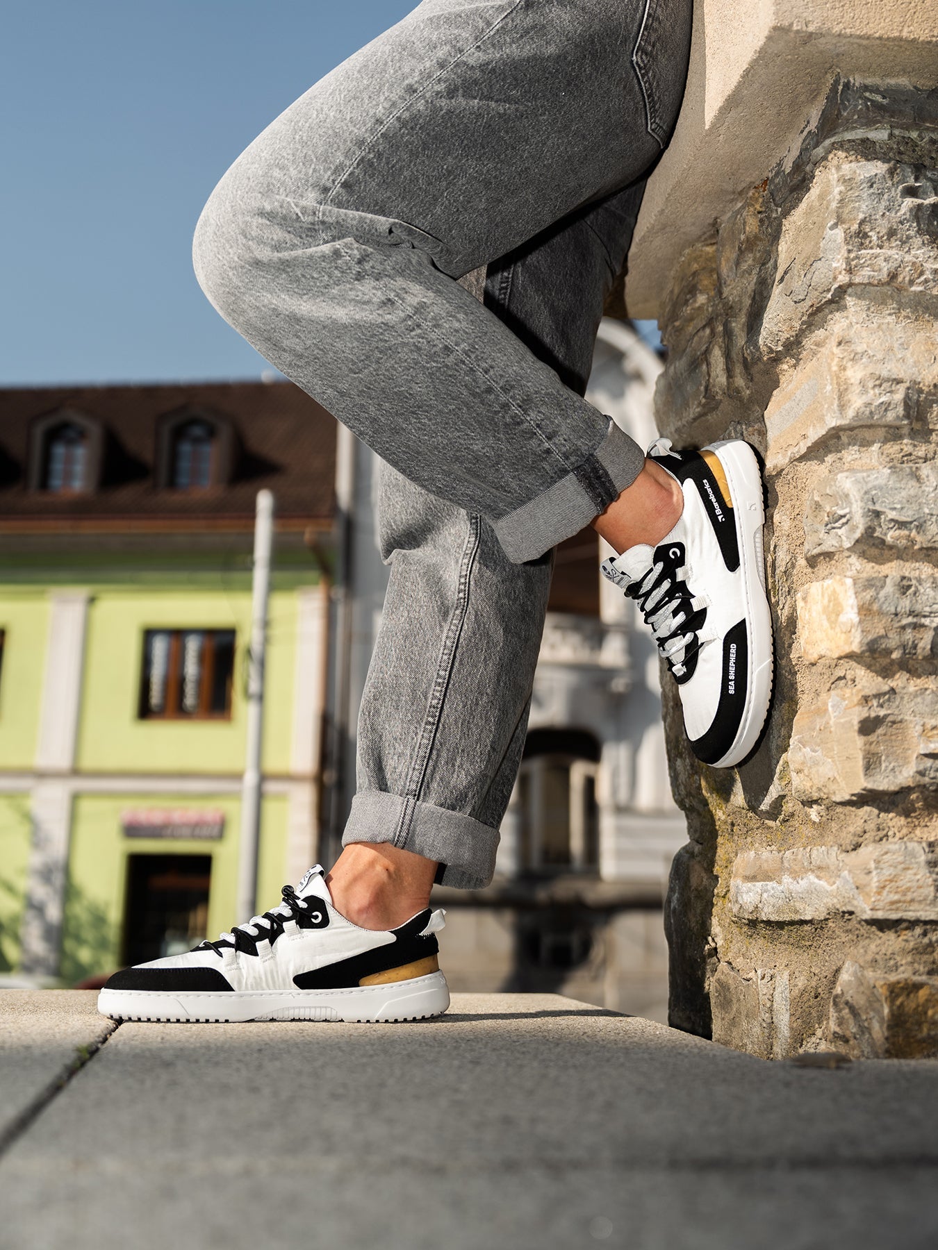 Barefoot Sneakers Barebarics Revive X Sea Shepherd - Orca - Barefoot Shoe Store