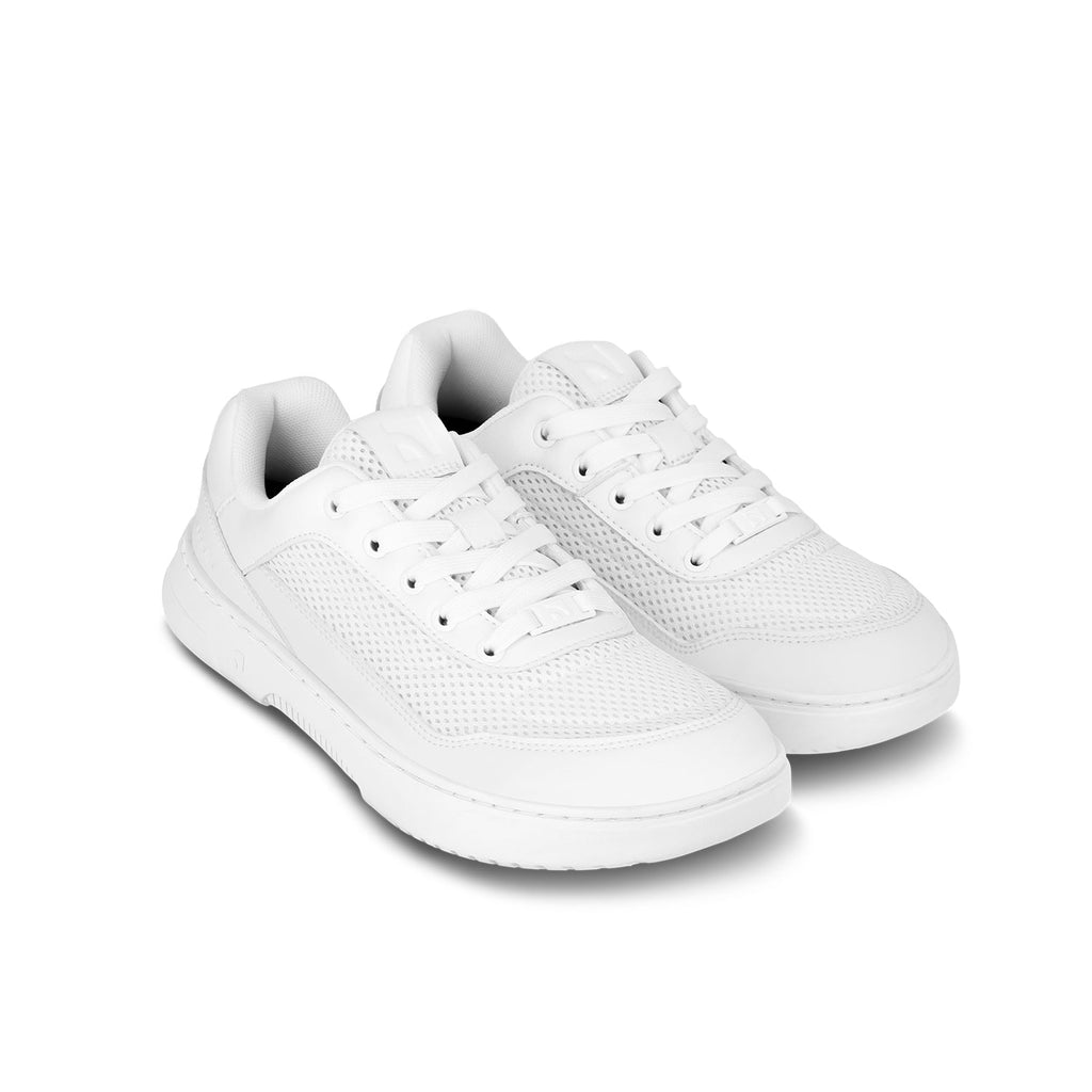 Barefoot Sneakers Barebarics Vaporo - All White - Barefoot Shoe Store