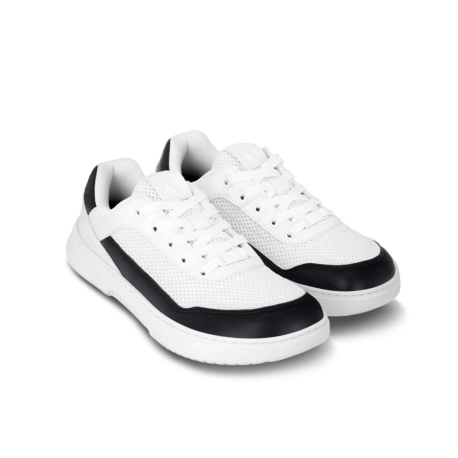 Barefoot Sneakers Barebarics Vaporo - White & Black - Barefoot Shoe Store