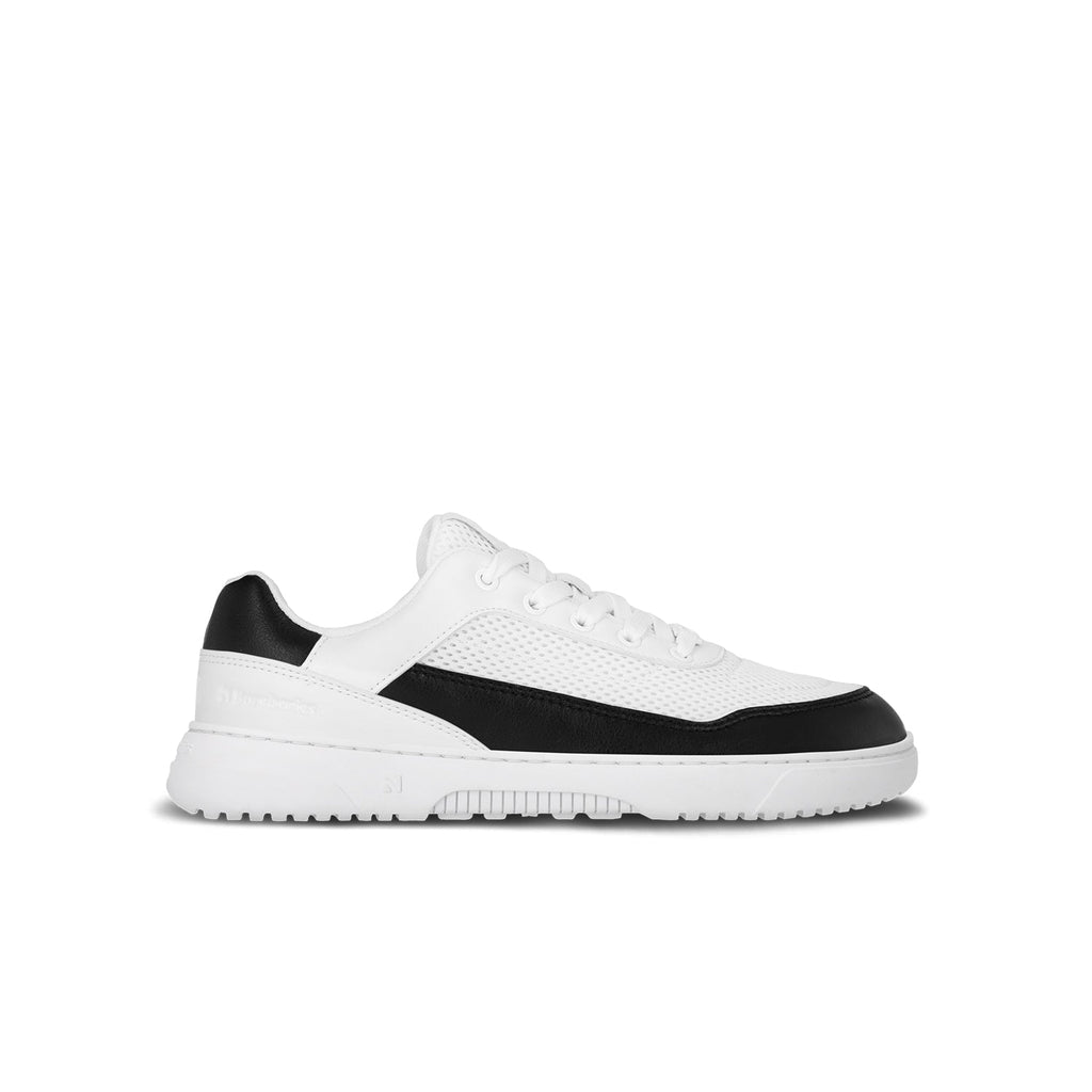 Barefoot Sneakers Barebarics Vaporo - White & Black - Barefoot Shoe Store