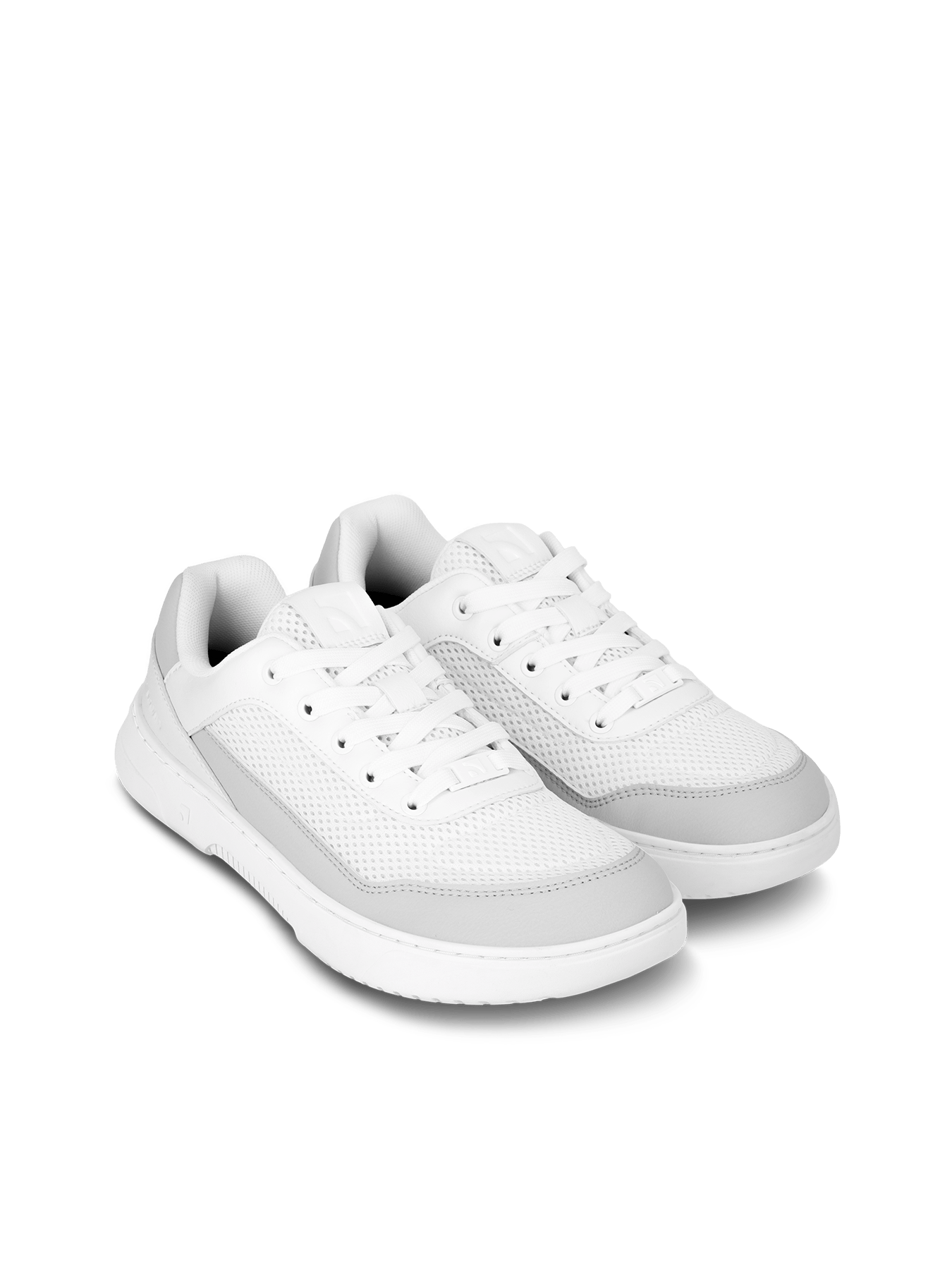 Barefoot Sneakers Barebarics Vaporo - White & Light Grey - Barefoot Shoe Store