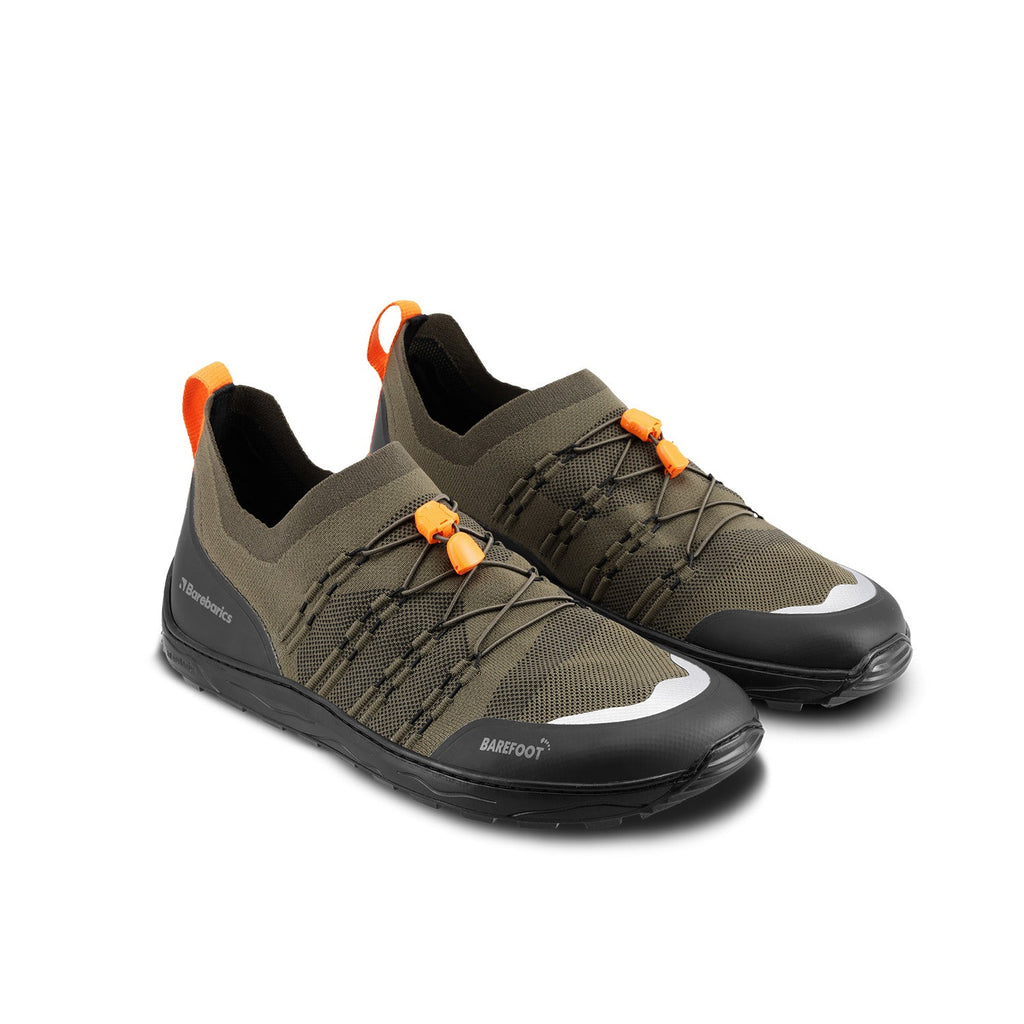 Barefoot Sneakers Barebarics Voyager - Army Green - Barefoot Shoe Store