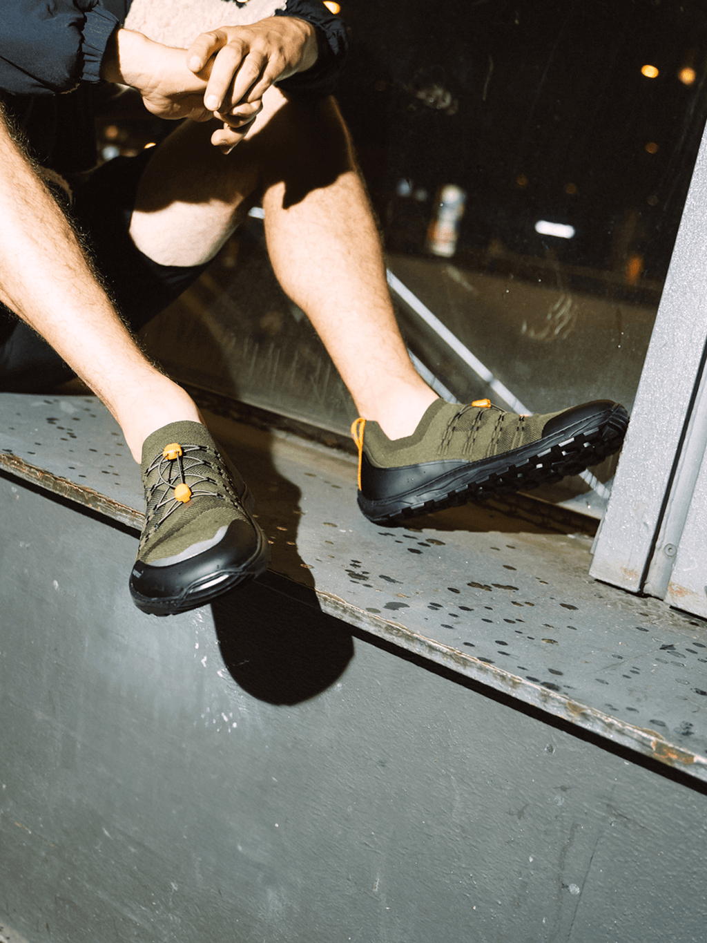 Barefoot Sneakers Barebarics Voyager - Army Green - Barefoot Shoe Store