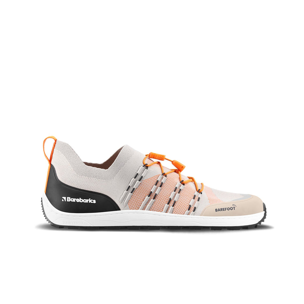 Barefoot Sneakers Barebarics Voyager - Beige & White - Barefoot Shoe Store