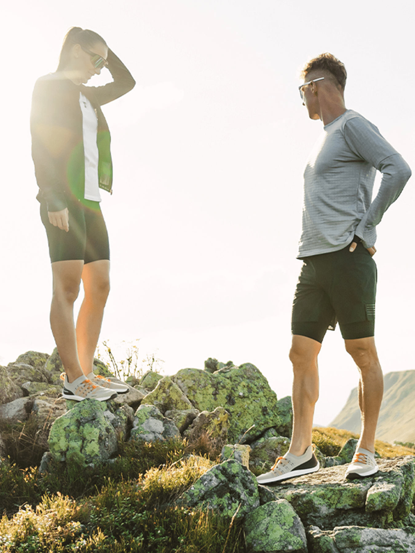 Barefoot Sneakers Barebarics Voyager - Beige & White - Barefoot Shoe Store