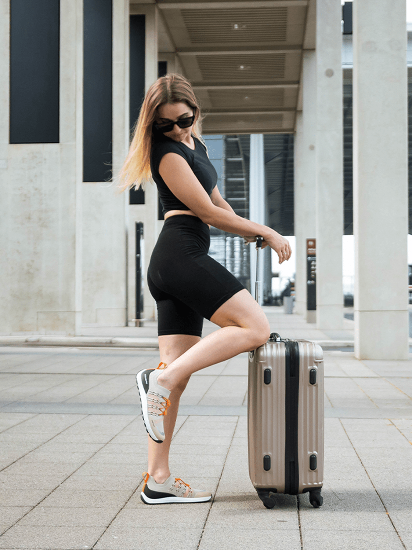 Barefoot Sneakers Barebarics Voyager - Beige & White - Barefoot Shoe Store