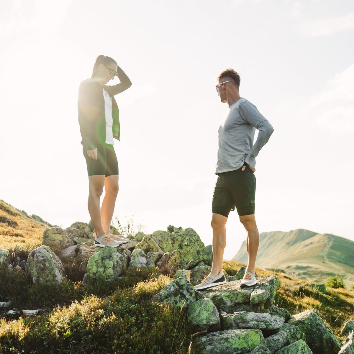 Barefoot Sneakers Barebarics Voyager - Beige & White - Barefoot Shoe Store