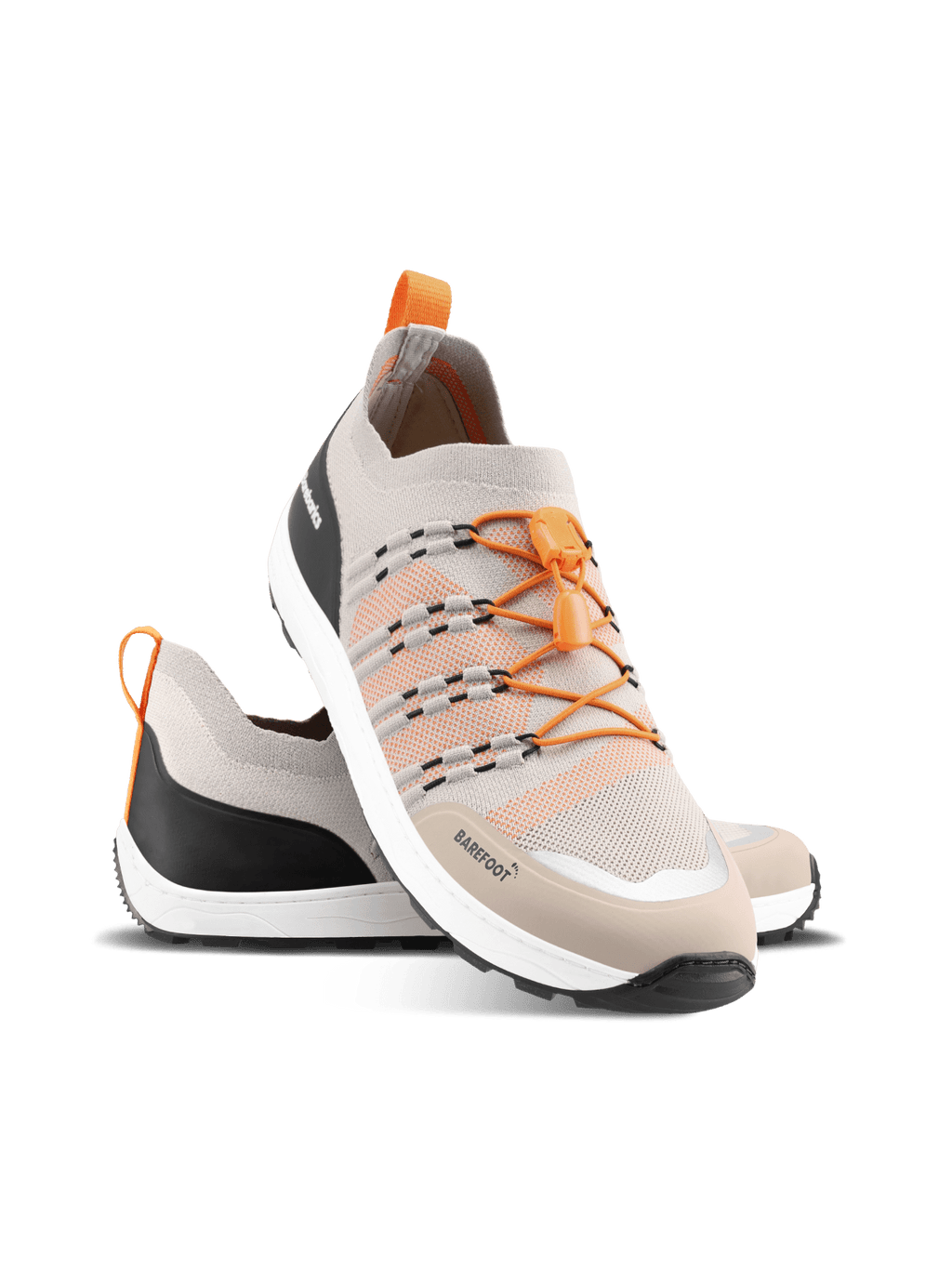 Barefoot Sneakers Barebarics Voyager - Beige & White - Barefoot Shoe Store