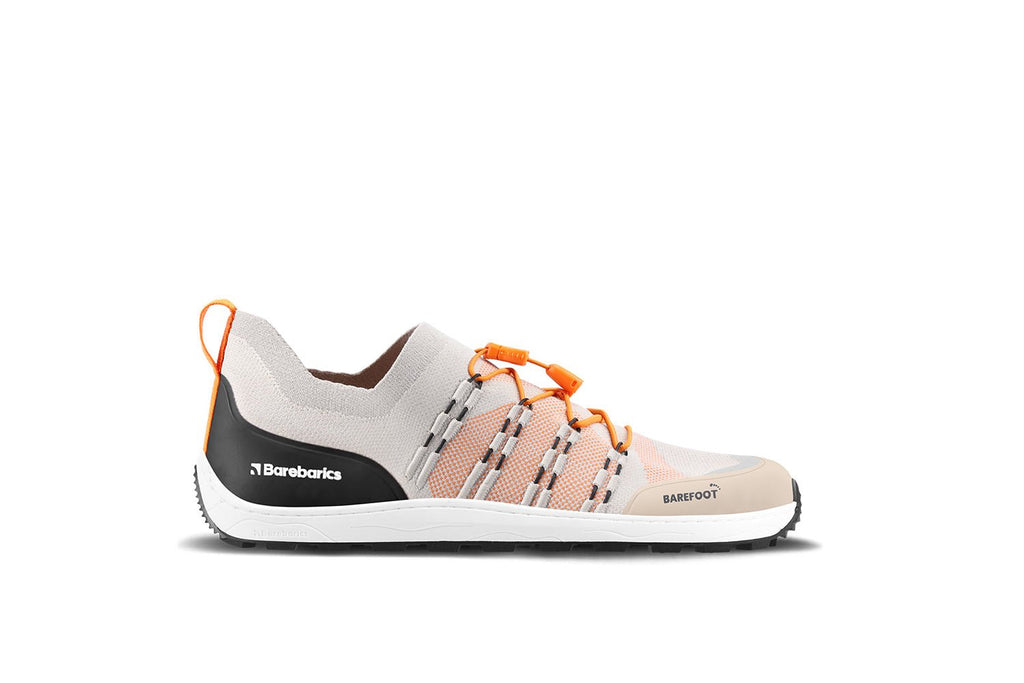 Barefoot Sneakers Barebarics Voyager - Beige & White - Barefoot Shoe Store