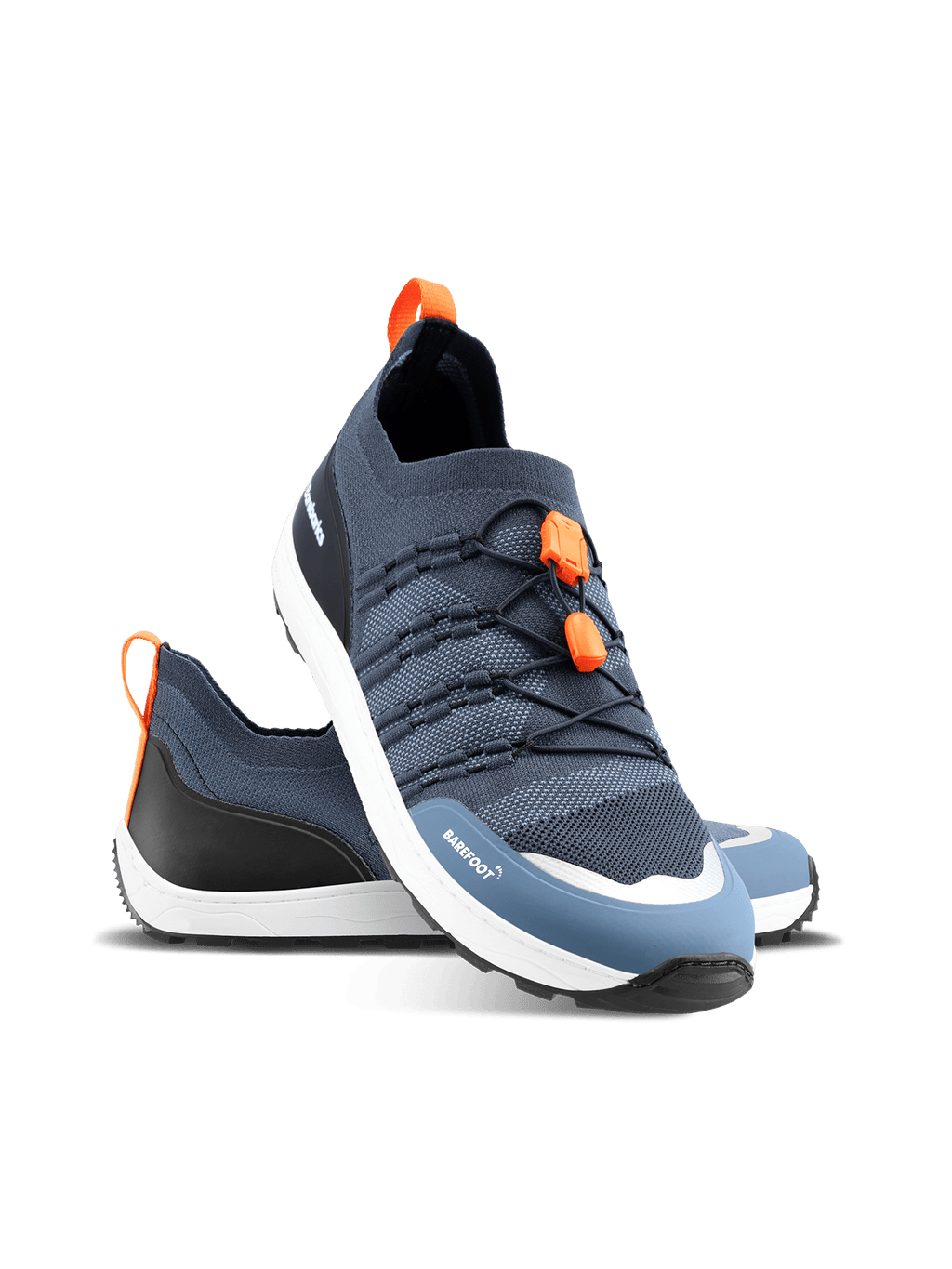 Barefoot Sneakers Barebarics Voyager - Dark Blue & White - Barefoot Shoe Store