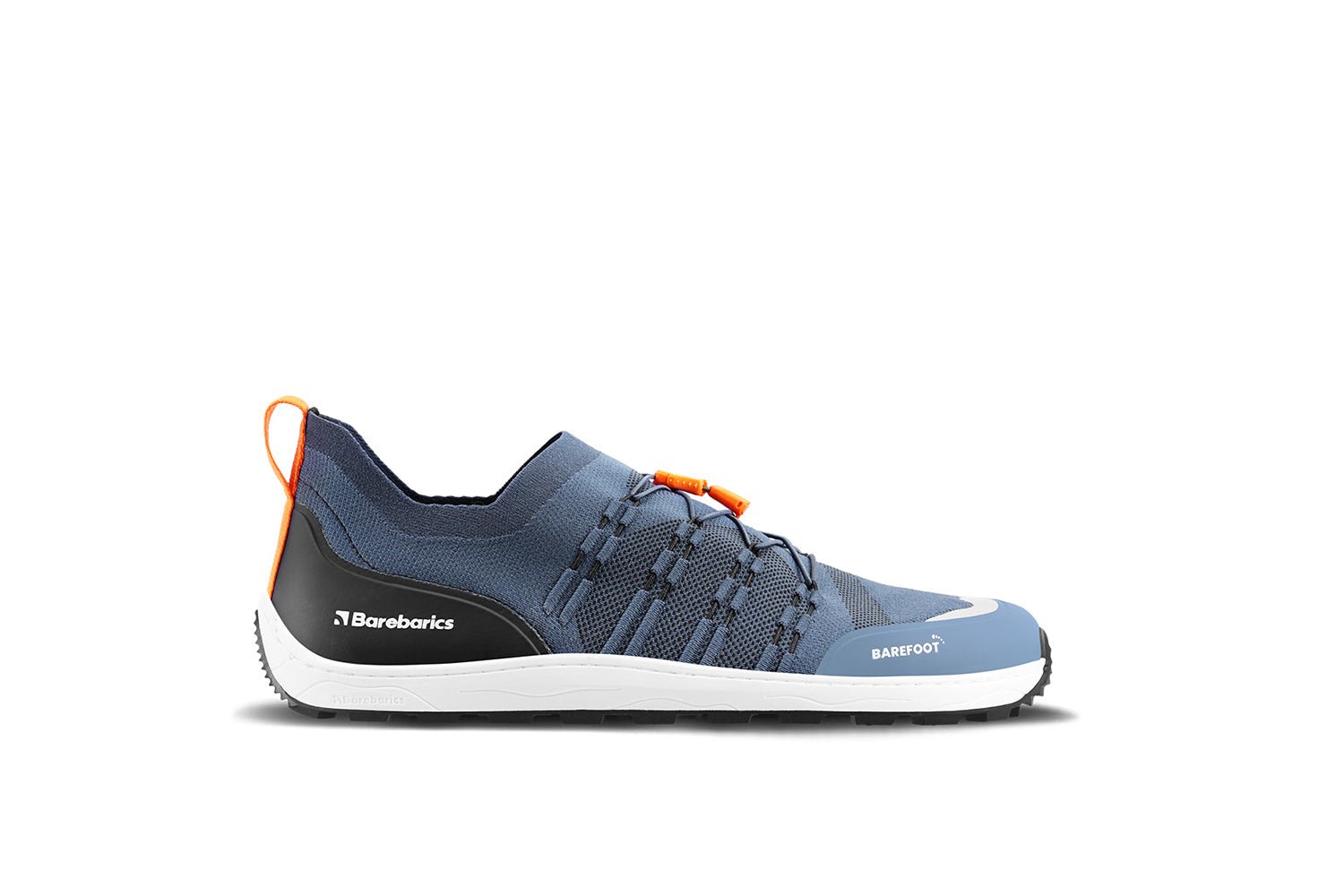 Barefoot Sneakers Barebarics Voyager - Dark Blue & White - Barefoot Shoe Store
