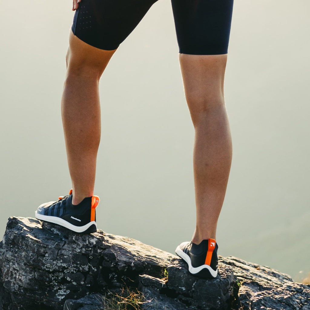 Barefoot Sneakers Barebarics Voyager - Dark Blue & White - Barefoot Shoe Store