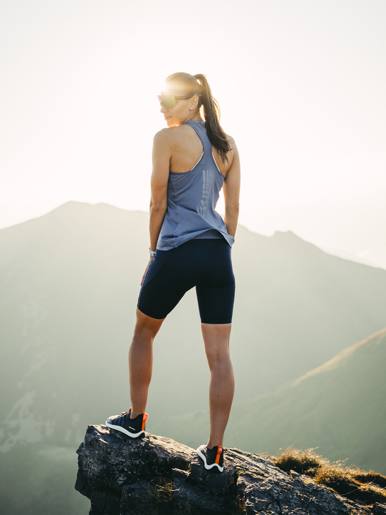 Barefoot Sneakers Barebarics Voyager - Dark Blue & White - Barefoot Shoe Store